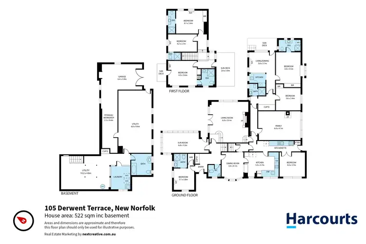 Floorplan of Homely house listing, 105 Derwent Terrace, New Norfolk TAS 7140