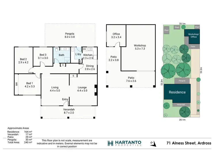 Floorplan of Homely house listing, 71 Alness Street, Ardross WA 6153