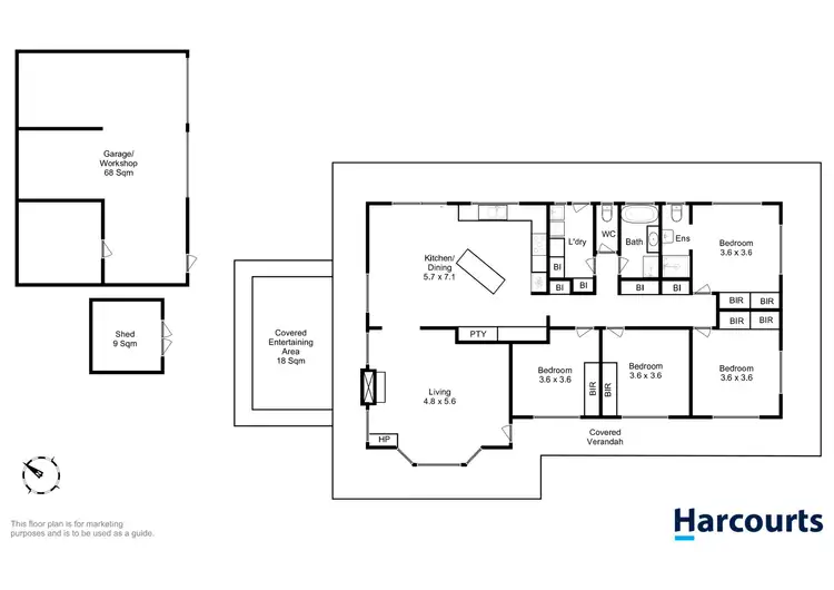 Floorplan of Homely house listing, 3 Redside Drive, Brighton TAS 7030
