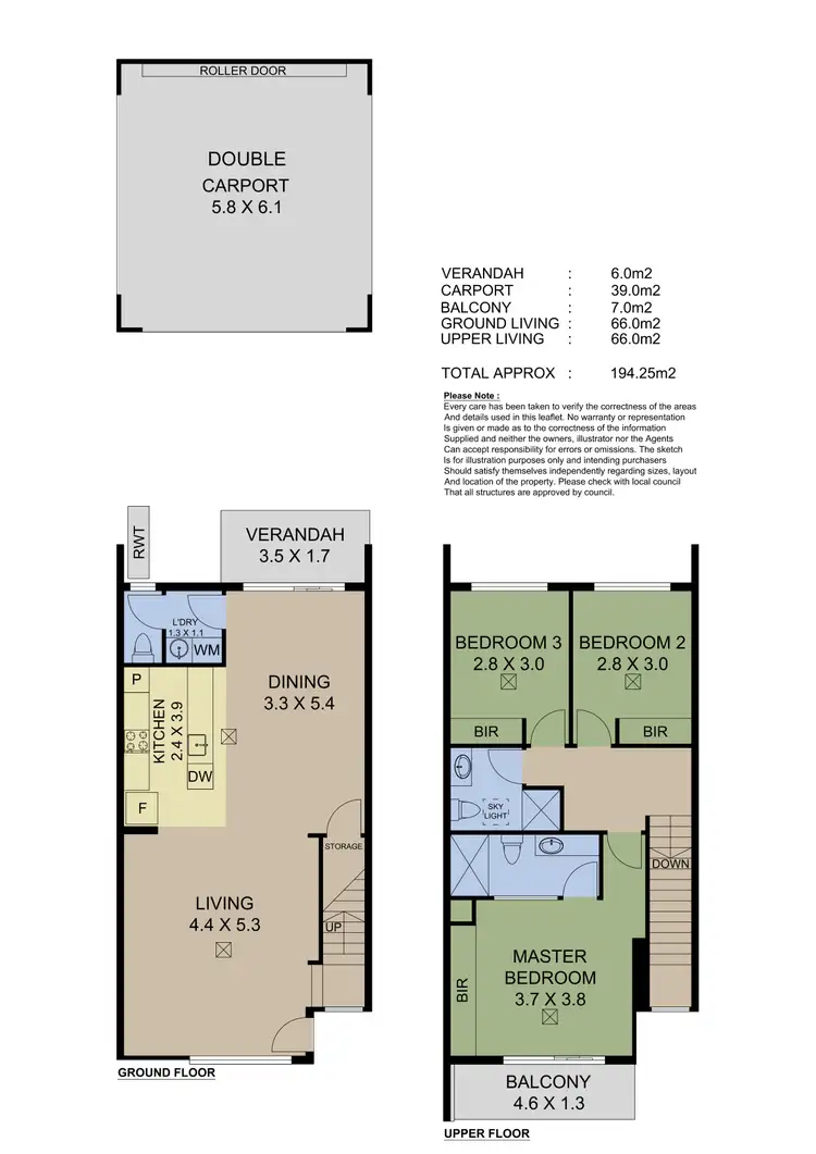 Floorplan of Homely house listing, 7 Fancourt Lane, Mount Barker SA 5251