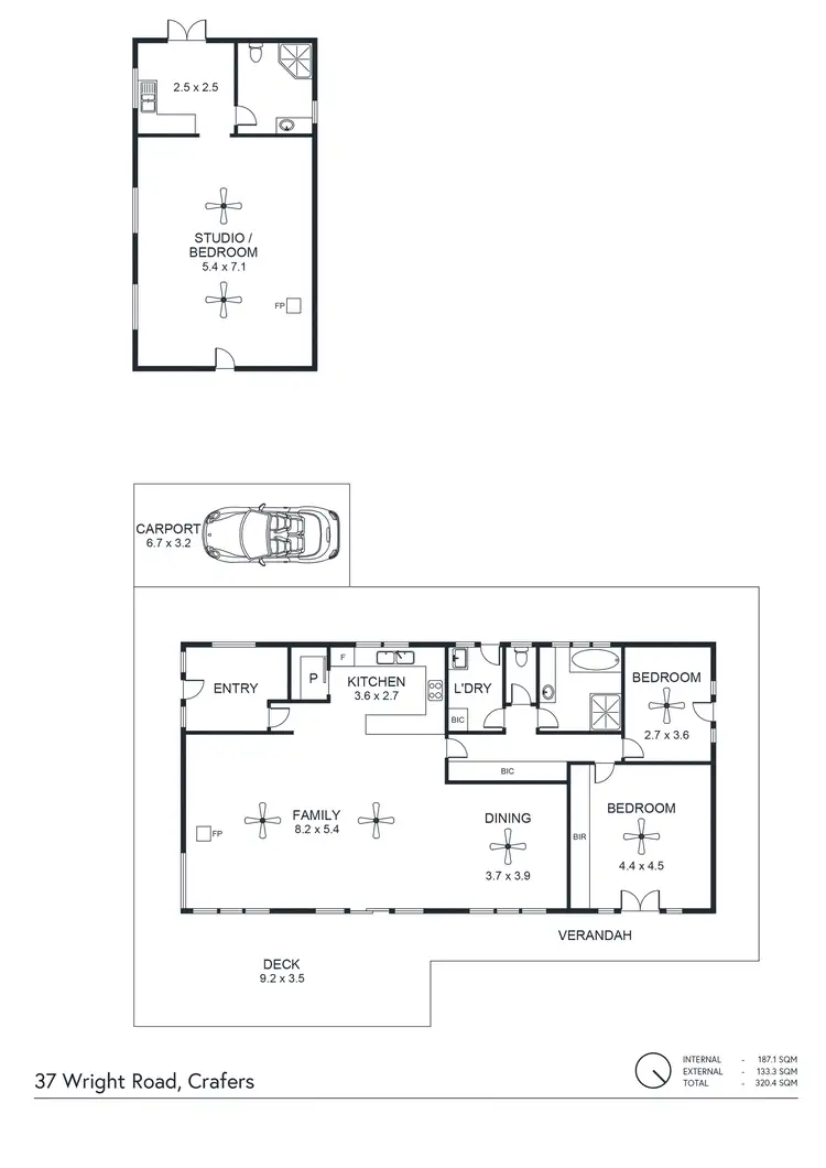Floorplan of Homely house listing, 37 Wright Road, Crafers SA 5152
