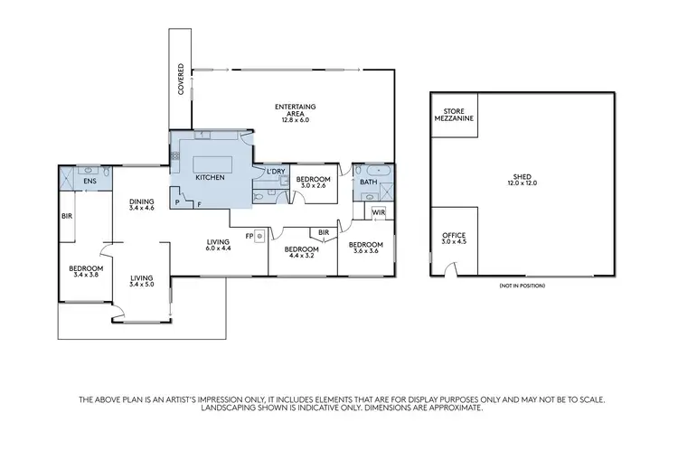 Floorplan of Homely house listing, 47 Burton Street, Deniliquin NSW 2710