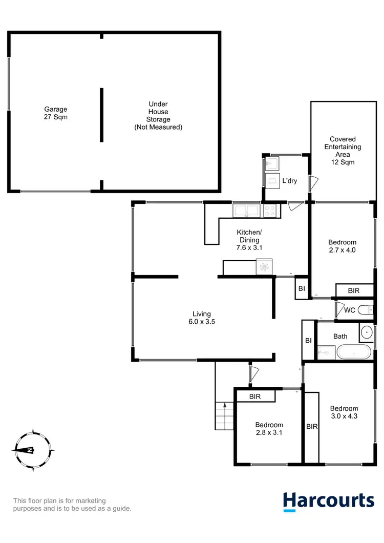Floorplan of Homely house listing, 115 Pitcairn Street, Glenorchy TAS 7010