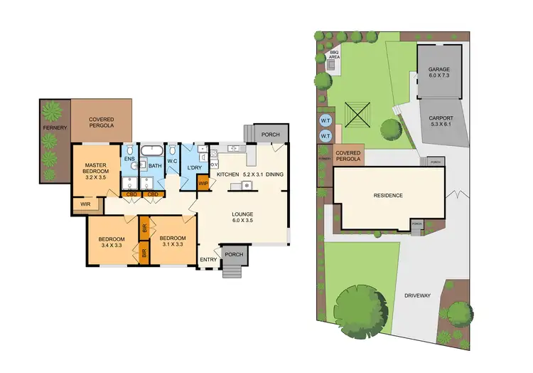 Floorplan of Homely house listing, 24 Golden Grove, The Basin VIC 3154