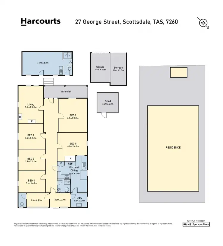 Floorplan of Homely house listing, 27 George Street, Scottsdale TAS 7260