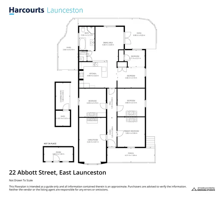 Floorplan of Homely house listing, 22 Abbott Street, East Launceston TAS 7250