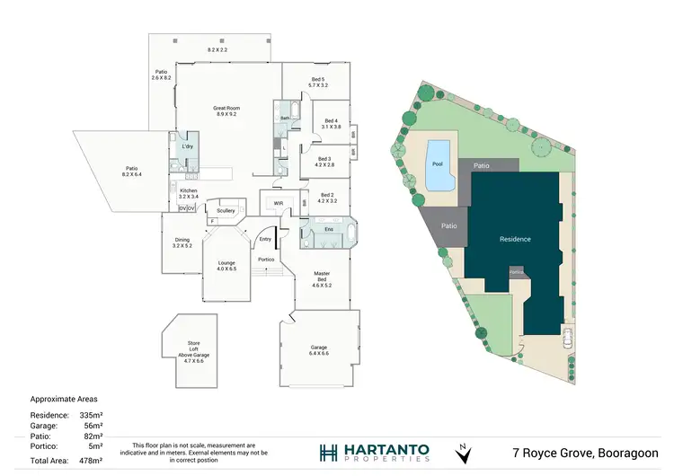 Floorplan of Homely house listing, 7 Royce Grove, Booragoon WA 6154