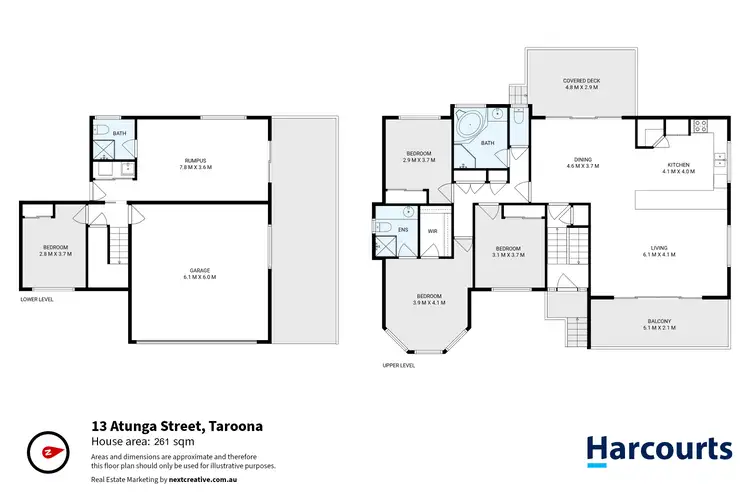 Floorplan of Homely house listing, 13 Atunga Street, Taroona TAS 7053