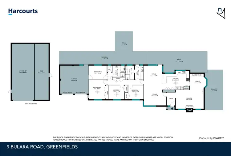 Floorplan of Homely house listing, 9 Bulara Road, Greenfields WA 6210