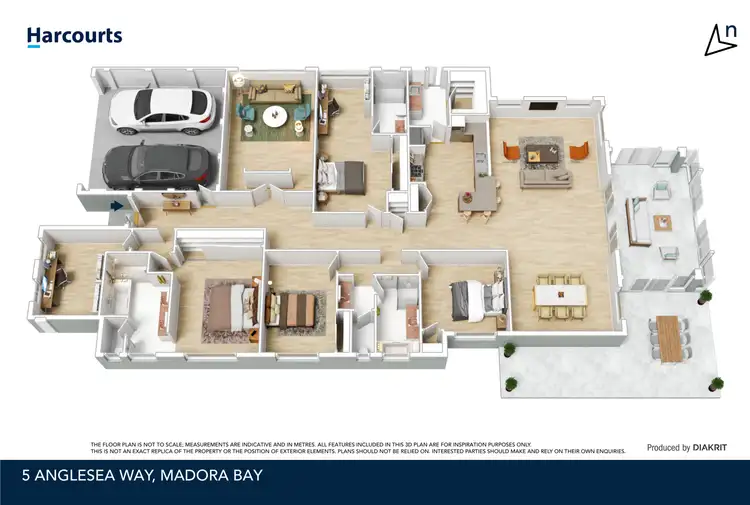Floorplan of Homely house listing, 5 Anglesea Way, Madora Bay WA 6210