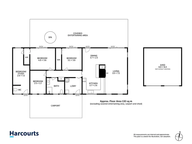 Floorplan of Homely house listing, 1 Tink Taylor Avenue, Sisters Beach TAS 7321