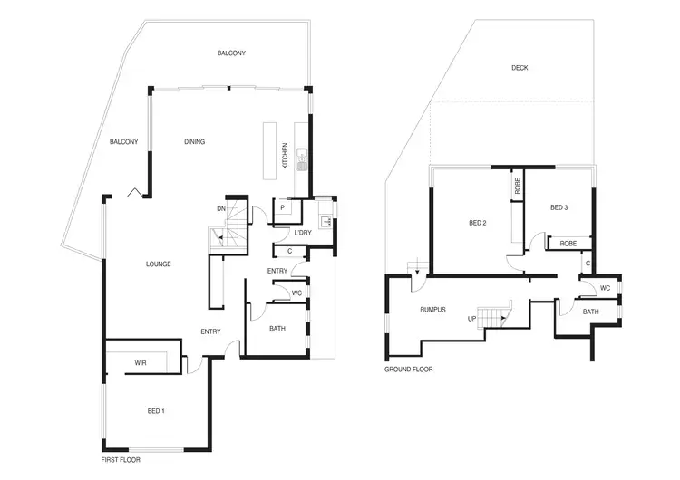 Floorplan of Homely house listing, 1 Amelia Street, Burnie TAS 7320