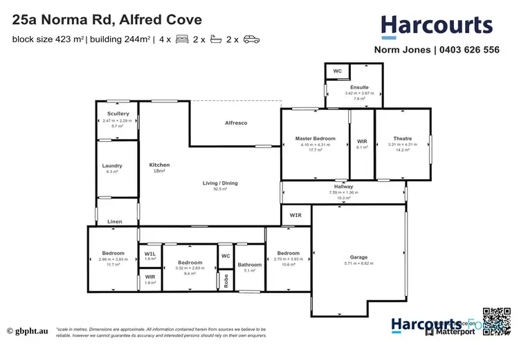 Floorplan of Homely house listing, 25A Norma Road, Alfred Cove WA 6154