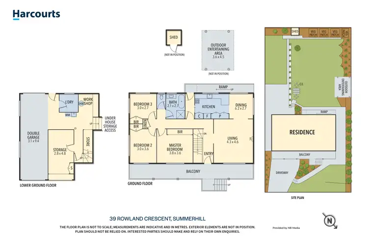 Floorplan of Homely house listing, 39 Rowland Crescent, Summerhill TAS 7250