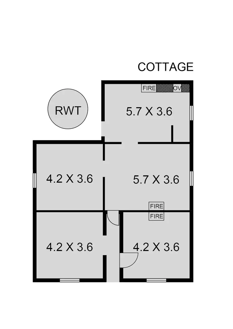 Floorplan of Homely rural property listing, Lots 1474 & 10 Bennett Road, Cape Jervis SA 5204