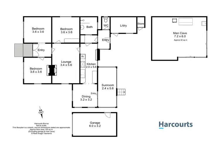Floorplan of Homely house listing, 340 Mount Street, Upper Burnie TAS 7320