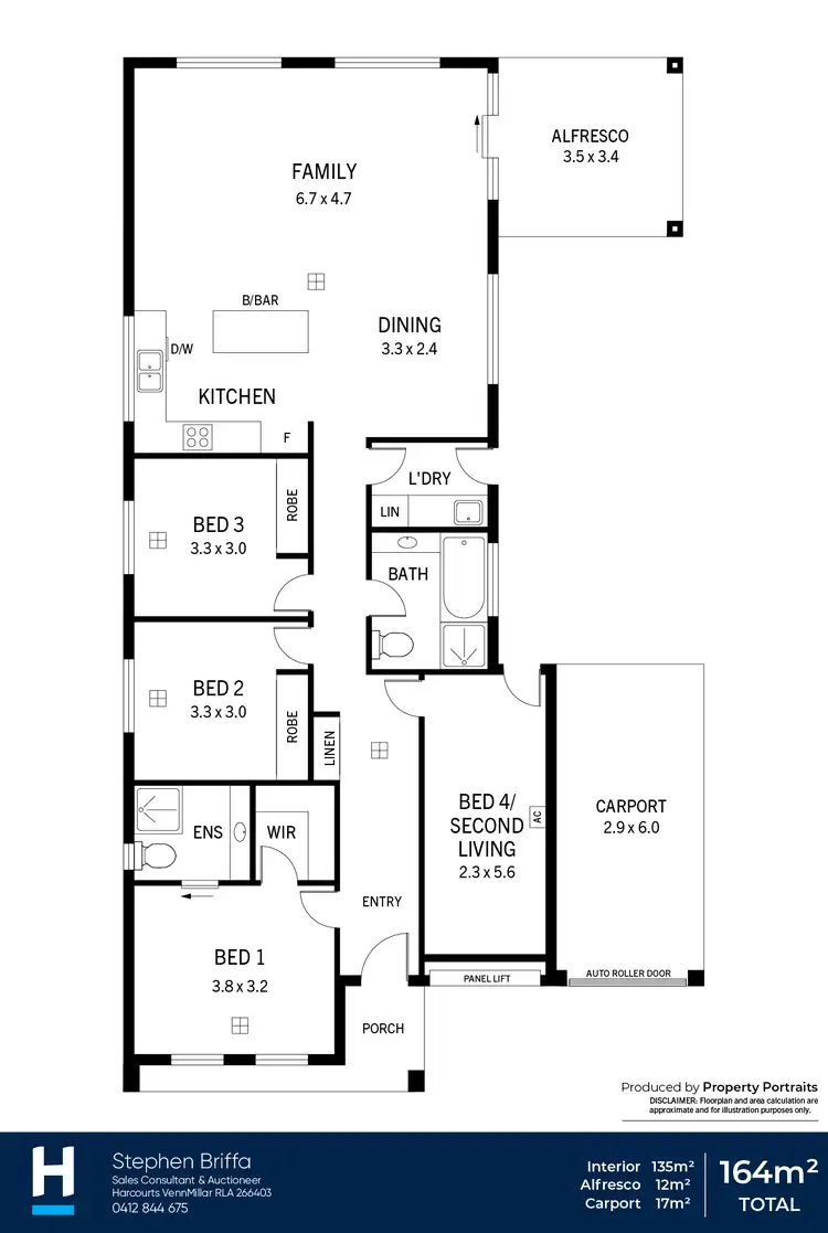 Floorplan of Homely house listing, 122C George Street, Paradise SA 5075