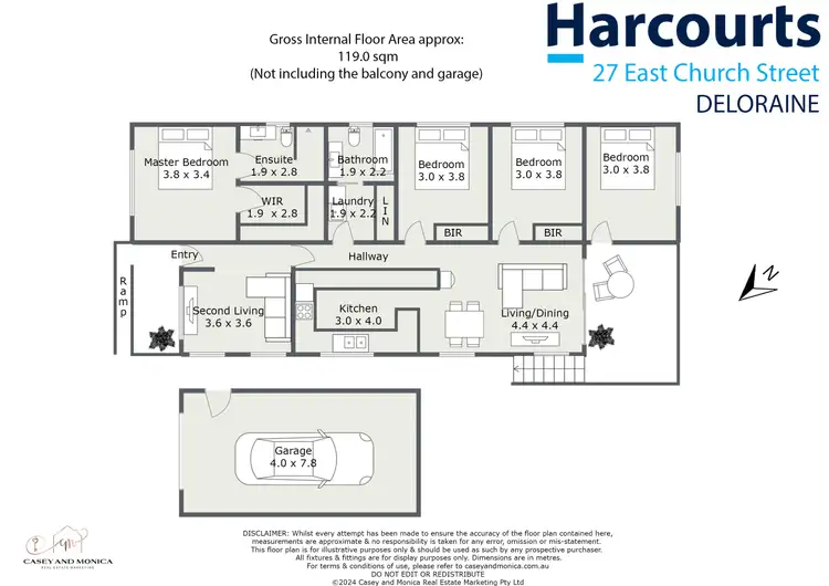 Floorplan of Homely house listing, 27 East Church Street, Deloraine TAS 7304