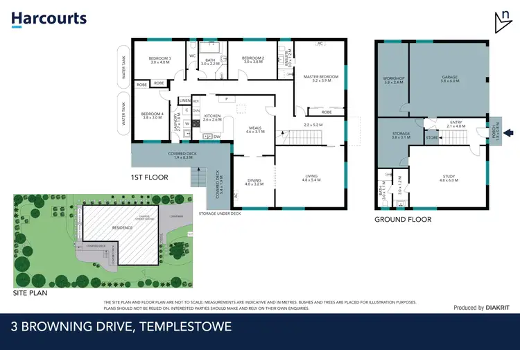 Floorplan of Homely house listing, 3 Browning Drive, Templestowe VIC 3106