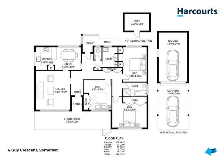 Floorplan of Homely house listing, 4 Guy Crescent, Somerset TAS 7322