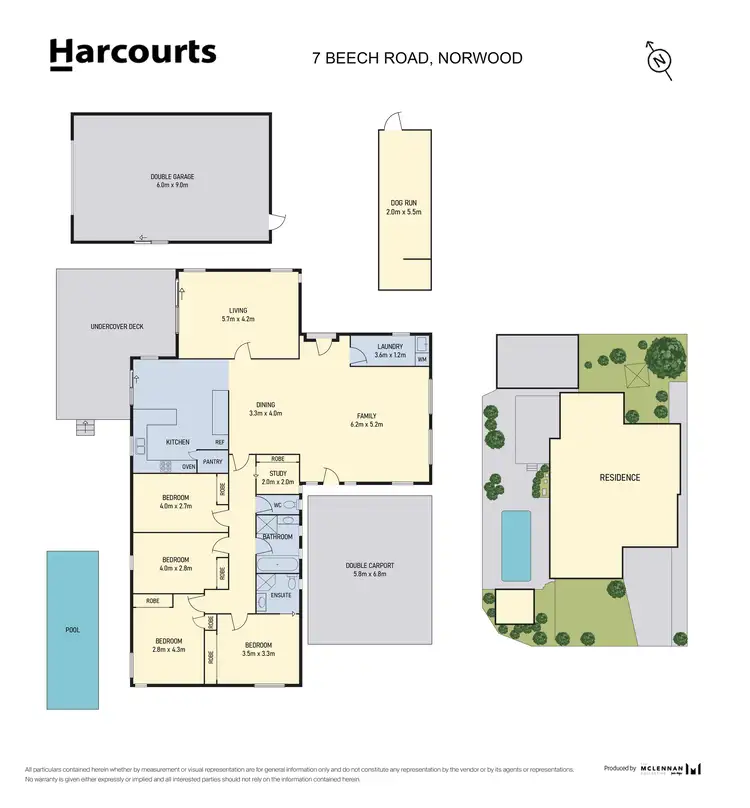 Floorplan of Homely house listing, 7 Beech Road, Norwood TAS 7250
