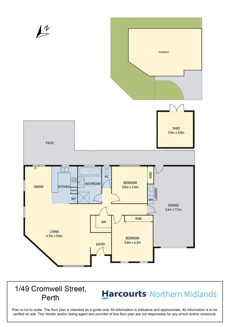 Floorplan of Homely house listing, 1/49 Cromwell Street, Perth TAS 7300