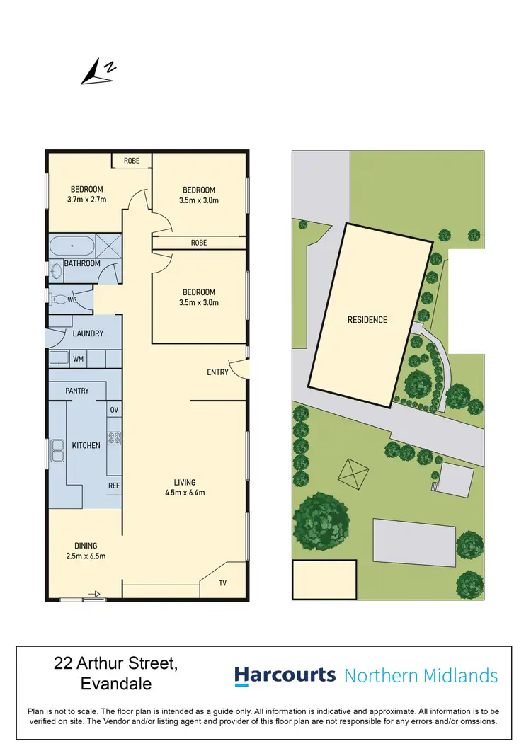Floorplan of Homely house listing, 22 Arthur Street, Evandale TAS 7212