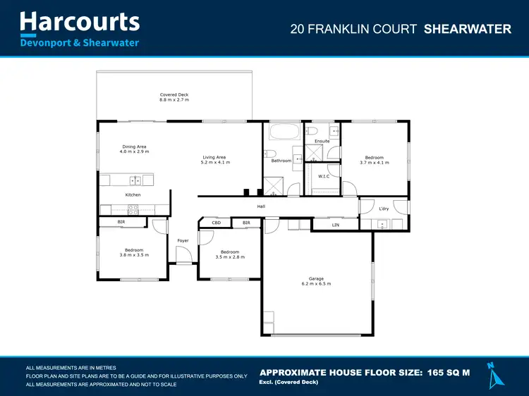 Floorplan of Homely house listing, 20 Franklin Court, Shearwater TAS 7307