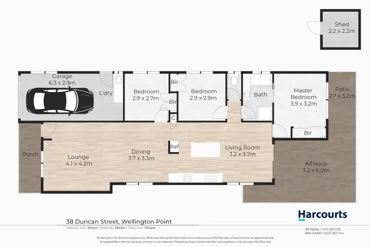 Floorplan of Homely house listing, 38 Duncan Street, Wellington Point QLD 4160