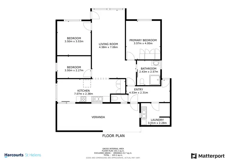 Floorplan of Homely house listing, 4 Atlas Drive, St Helens TAS 7216