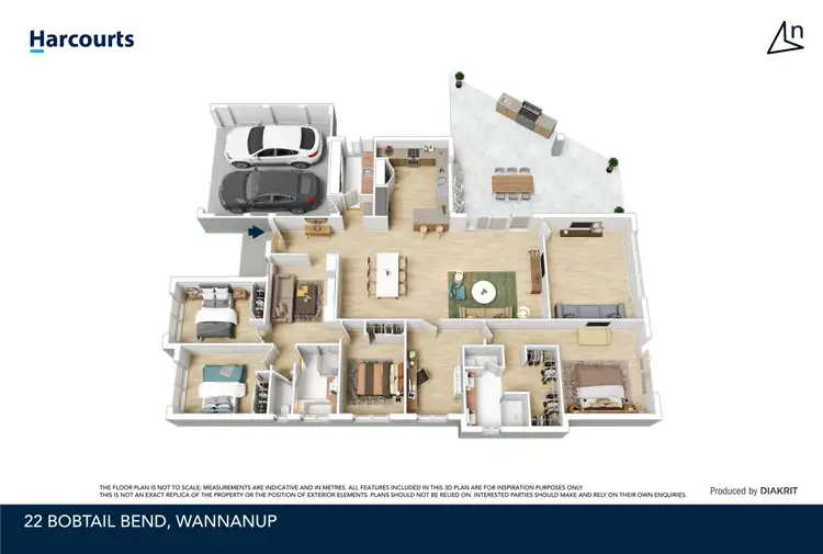 Floorplan of Homely house listing, 22 Bobtail Bend, Wannanup WA 6210