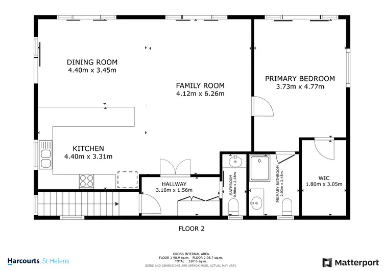 Floorplan of Homely house listing, 6 Pacific Drive, Binalong Bay TAS 7216