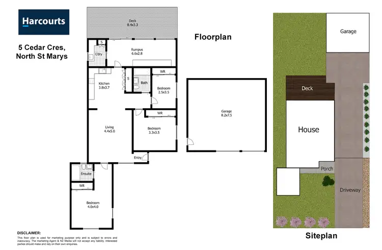 Floorplan of Homely house listing, 5 Cedar Crescent, North St Marys NSW 2760