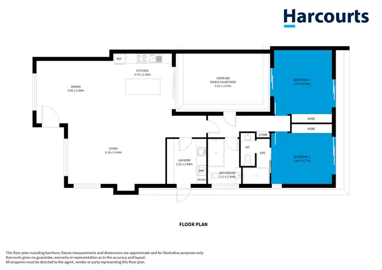 Floorplan of Homely house listing, 37B Rennison Street, Horsham VIC 3400