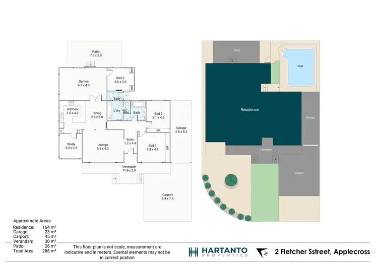 Floorplan of Homely house listing, 2 Fletcher Street, Applecross WA 6153