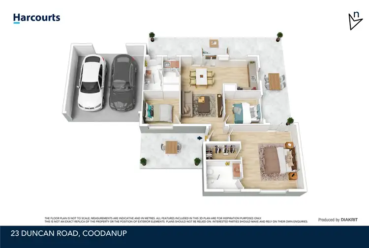 Floorplan of Homely house listing, 23 Duncan Road, Coodanup WA 6210