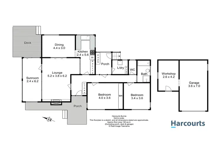 Floorplan of Homely house listing, 143 West Park Grove, Park Grove TAS 7320