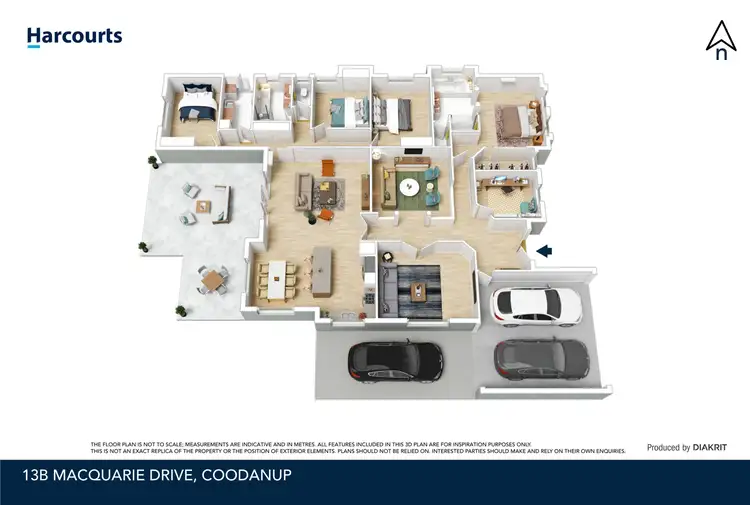 Floorplan of Homely house listing, 13B Macquarie Drive, Coodanup WA 6210