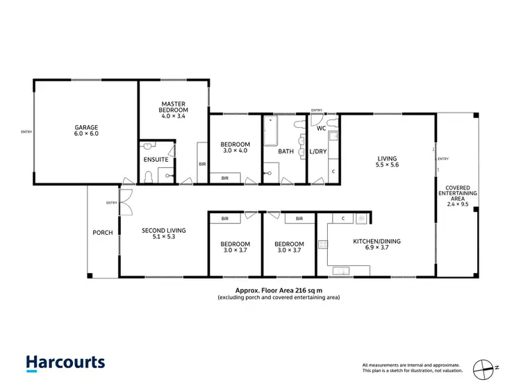 Floorplan of Homely house listing, 19 Hales Street, Penguin TAS 7316