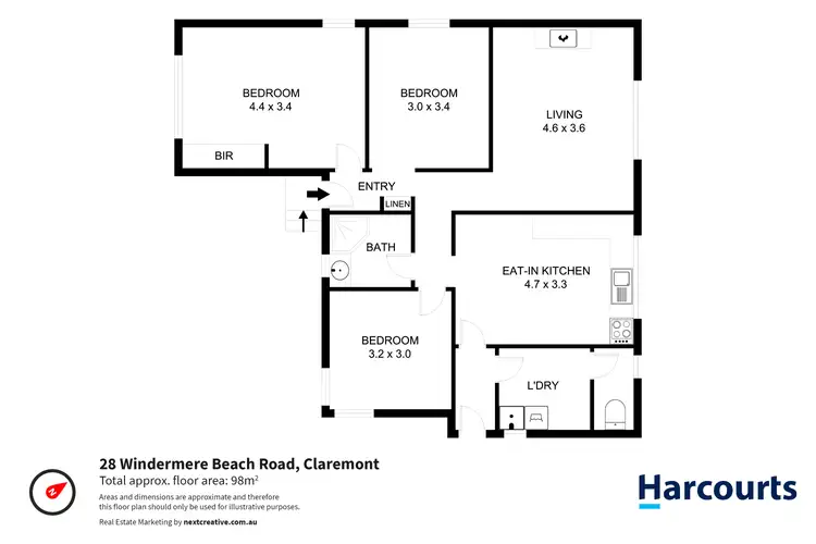 Floorplan of Homely house listing, 28 Windermere Beach Road, Claremont TAS 7011