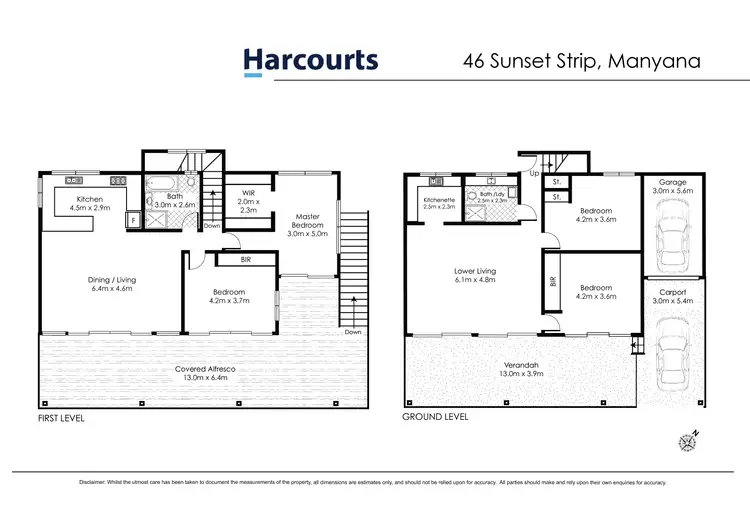 Floorplan of Homely house listing, 46 Sunset Strip, Manyana NSW 2539