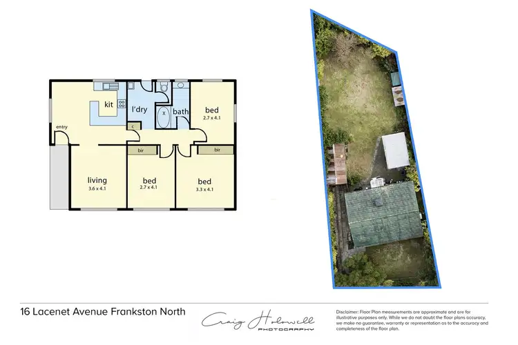 Floorplan of Homely house listing, 16 Lacenet Avenue, Frankston North VIC 3200