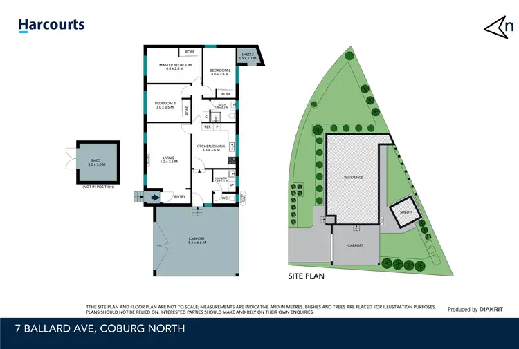 Floorplan of Homely house listing, 7 Ballard Avenue, Coburg North VIC 3058