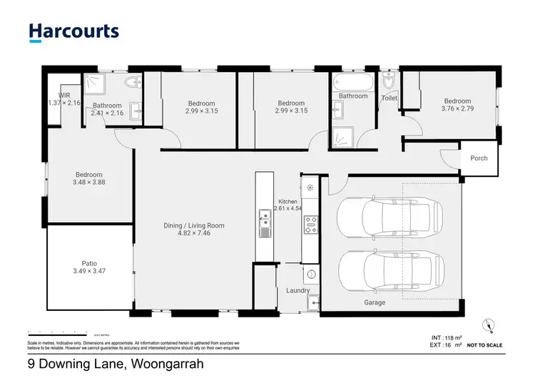 Floorplan of Homely house listing, 9 Downing Lane, Woongarrah NSW 2259