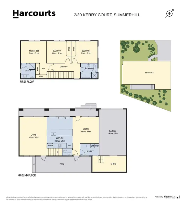 Floorplan of Homely unit listing, 2/30 Kerry Court, Summerhill TAS 7250