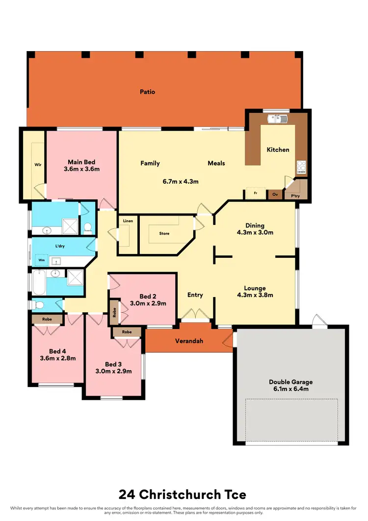 Floorplan of Homely house listing, 24 Christchurch Terrace, Currambine WA 6028