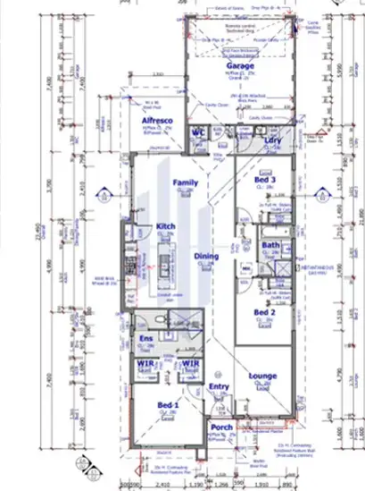 Floorplan of Homely house listing, 33 Kane Loop, Alkimos WA 6038