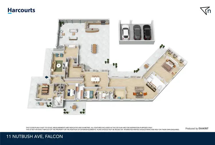 Floorplan of Homely house listing, 11 Nutbush Avenue, Falcon WA 6210