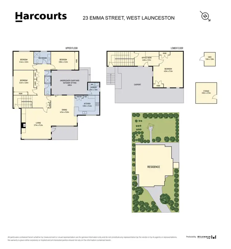 Floorplan of Homely house listing, 23 Emma Street, West Launceston TAS 7250