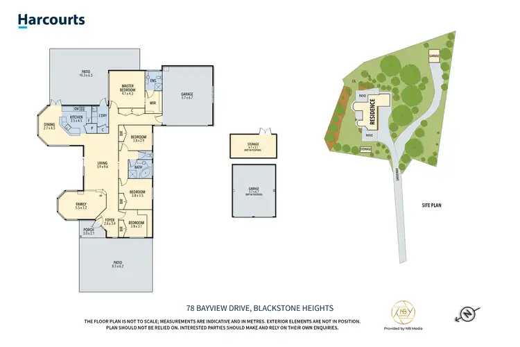 Floorplan of Homely house listing, 78 Bayview Drive, Blackstone Heights TAS 7250